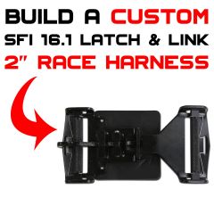 2-INCH SFI 16.1 LATCH & LINK RACE HARNESS - CUSTOMIZE
