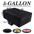 5 GALLON FUEL CELL W/SUMP - BOTTOM FEED